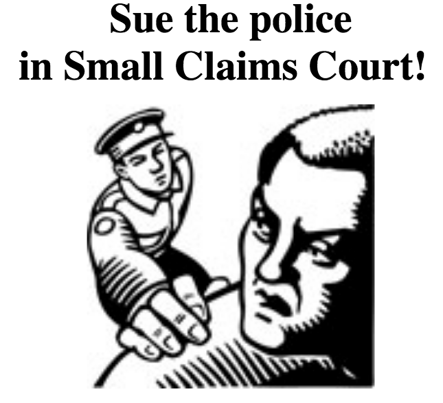 Sue The Police In Small Claims Court Ontario SueWrongdoers Your